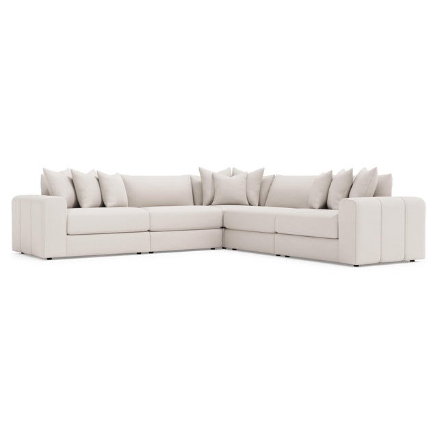 Vista Ivory Sectional - Ornate Home