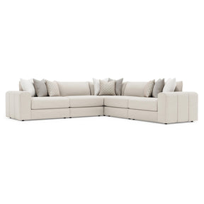 Vista Ivory Sectional - Ornate Home