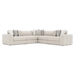 Vista Ivory Sectional - Ornate Home