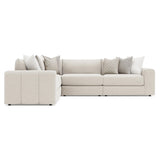 Vista Ivory Sectional - Ornate Home