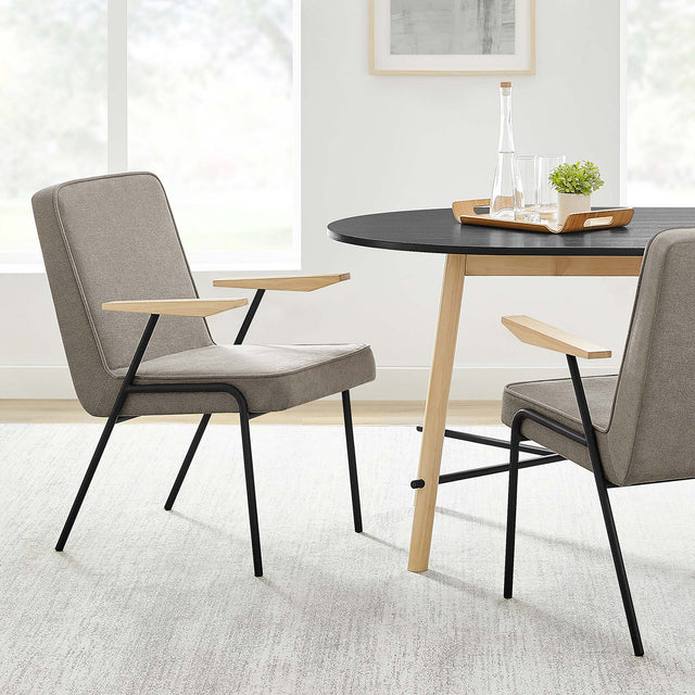 Vista Sand Dining Armchair - Ornate Home