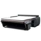 Vitale Dark Gray Pull-Out Full Memory Foam Sleeper Sofa - Ornate Home