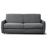 Vitale Dark Gray Pull-Out Full Memory Foam Sleeper Sofa - Ornate Home