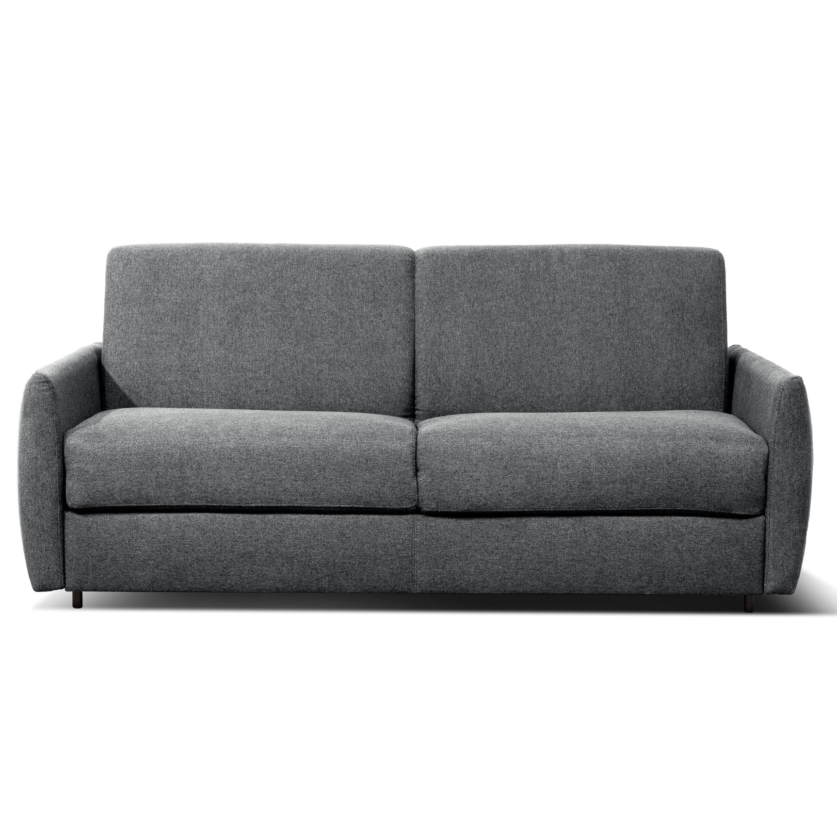 Vitale Dark Gray Pull-Out Full Memory Foam Sleeper Sofa - Ornate Home
