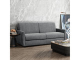 Vitale Dark Gray Pull-Out Full Memory Foam Sleeper Sofa - Ornate Home