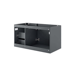 Vitality Gray 36" Bathroom Vanity Cabinet (Sink Basin Not Included) - Ornate Home