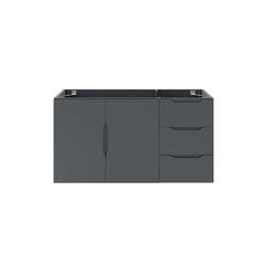 Vitality Gray 36" Bathroom Vanity Cabinet (Sink Basin Not Included) - Ornate Home