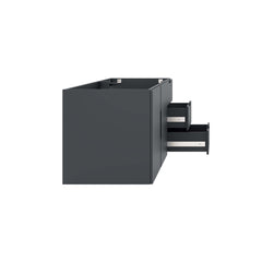 Vitality Gray 48" Double or Single Sink Compatible (Not Included) Bathroom Vanity Cabinet - Ornate Home