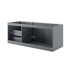 Vitality Gray 48" Double or Single Sink Compatible (Not Included) Bathroom Vanity Cabinet - Ornate Home