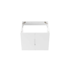 Vitality White 24" Bathroom Vanity Cabinet (Sink Basin Not Included) - Ornate Home