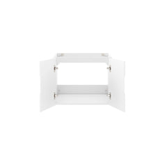 Vitality White 24" Bathroom Vanity Cabinet (Sink Basin Not Included) - Ornate Home