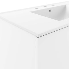 Vitality White 36" Bathroom Vanity - Ornate Home