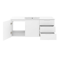 Vitality White 48" Single Sink Bathroom Vanity - Ornate Home