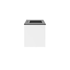 Vitality White/Black 36" Bathroom Vanity - Ornate Home