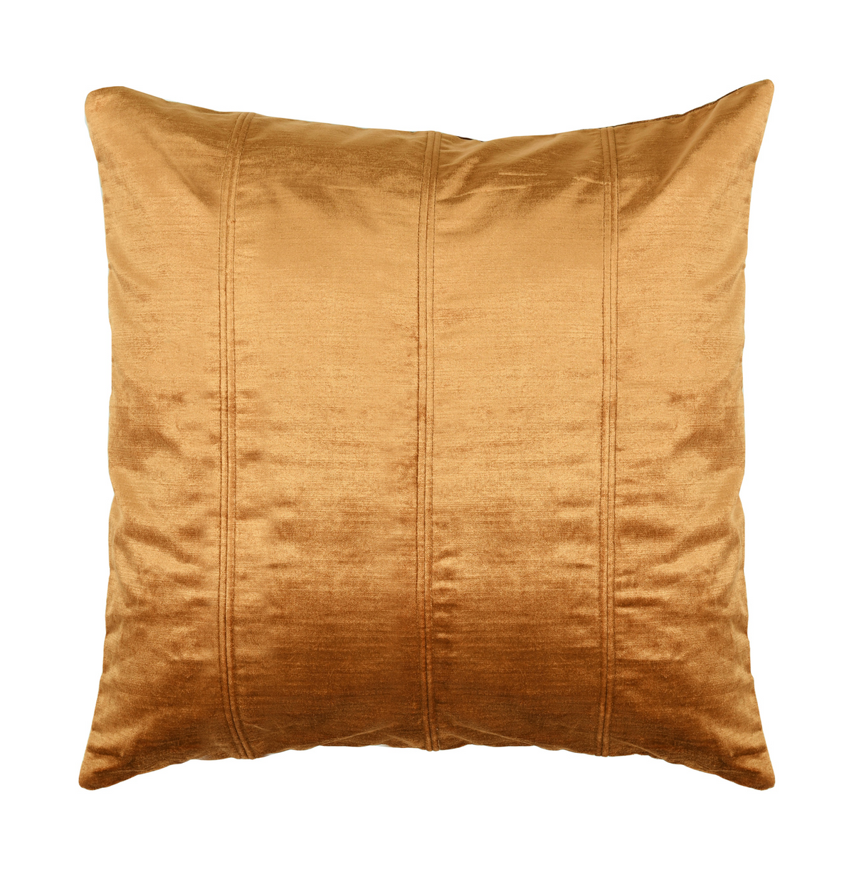 Viva Orange 20"x20" Velvet Throw Pillow (Set of 2)