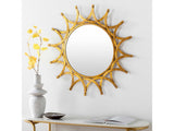 Vivi Gold Metal Mirror - Ornate Home