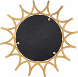 Vivi Gold Metal Mirror - Ornate Home