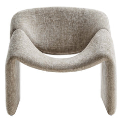 Vivi Khaki Chenille Upholstered Accent Chair - Ornate Home