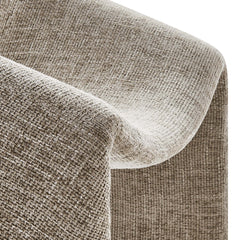 Vivi Khaki Chenille Upholstered Accent Chair - Ornate Home