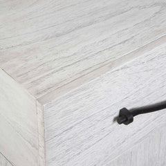 Vivi White 3 Drawer Chest - Ornate Home