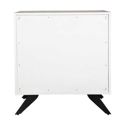 Vivi White 3 Drawer Chest - Ornate Home