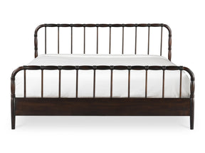 Vivian Brown Bed Queen - Ornate Home
