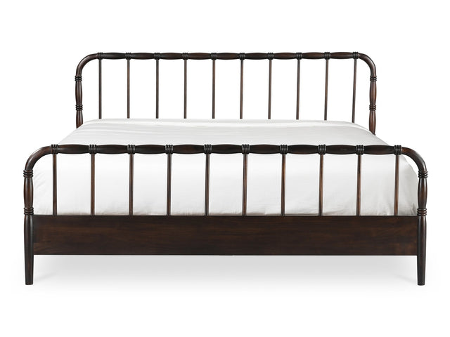 Vivian Brown Bed Queen - Ornate Home