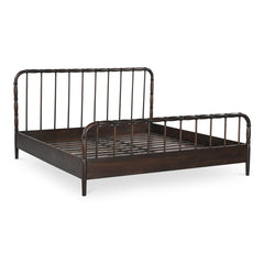 Vivian Brown Bed Queen - Ornate Home