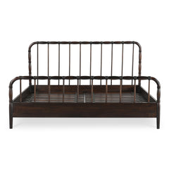 Vivian Brown King Bed - Ornate Home