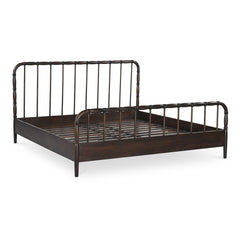 Vivian Brown King Bed - Ornate Home
