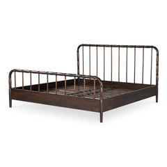 Vivian Brown King Bed - Ornate Home