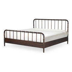 Vivian Brown King Bed - Ornate Home