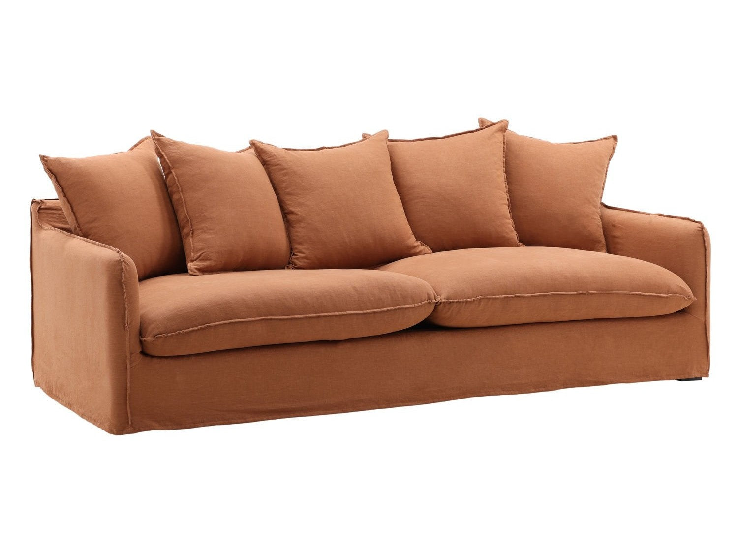 Vivian Sienna Sofa - Ornate Home