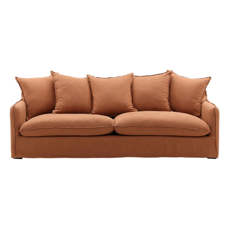 Vivian Sienna Sofa - Ornate Home