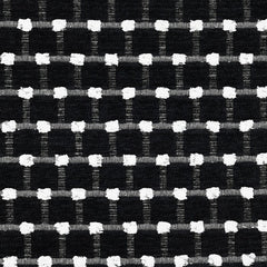 Viviani Black Ottoman - Ornate Home