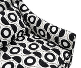 Viviani White/Black Accent Chair - Ornate Home