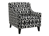 Viviani White/Black Accent Chair - Ornate Home