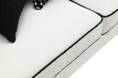 Viviani White Sofa - Ornate Home