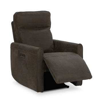Vivica Dark Brown Power Recliner - Ornate Home