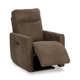 Vivica Toffee Power Recliner - Ornate Home