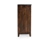 Vivienne Dark Brown Bar Cabinet - Ornate Home