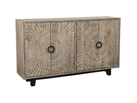 Vivienne Light Gray Cabinet - Ornate Home