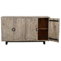 Vivienne Light Gray Cabinet - Ornate Home