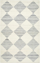 Vivir x Livabliss Antho Light Gray Diamond Rug - Ornate Home