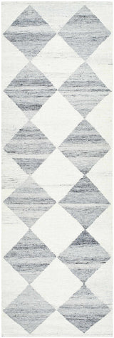 Vivir x Livabliss Antho Light Gray Diamond Rug - Ornate Home
