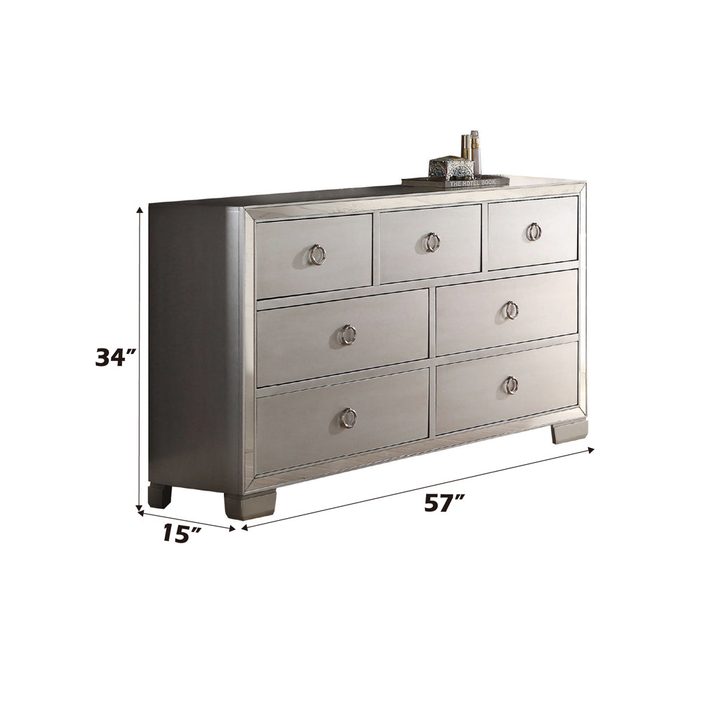 Voeville II Platinum Dresser - Ornate Home