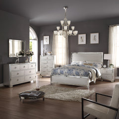 Voeville II Platinum Mirror - Ornate Home