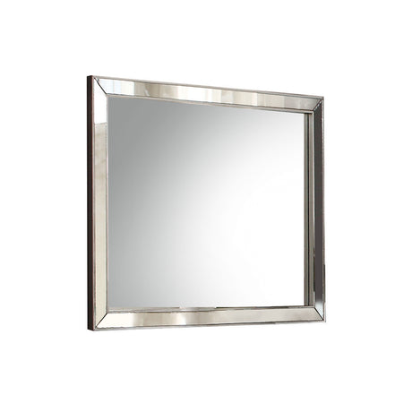 Voeville II Platinum Mirror - Ornate Home