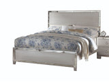 Voeville King Panel Bed in Platinum 24837EK - Ornate Home