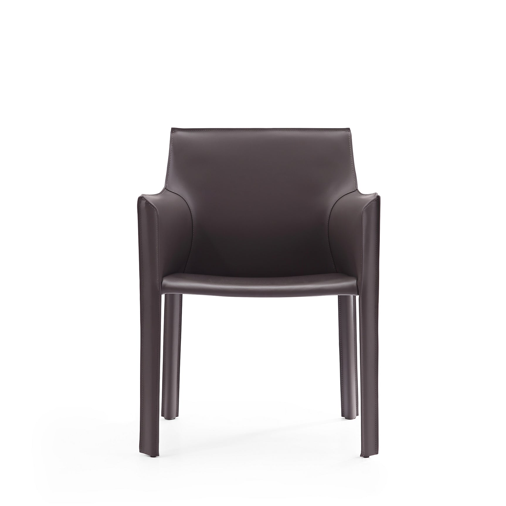 Vogue Arm Chair in Grey (set of 2) - Ornate Home